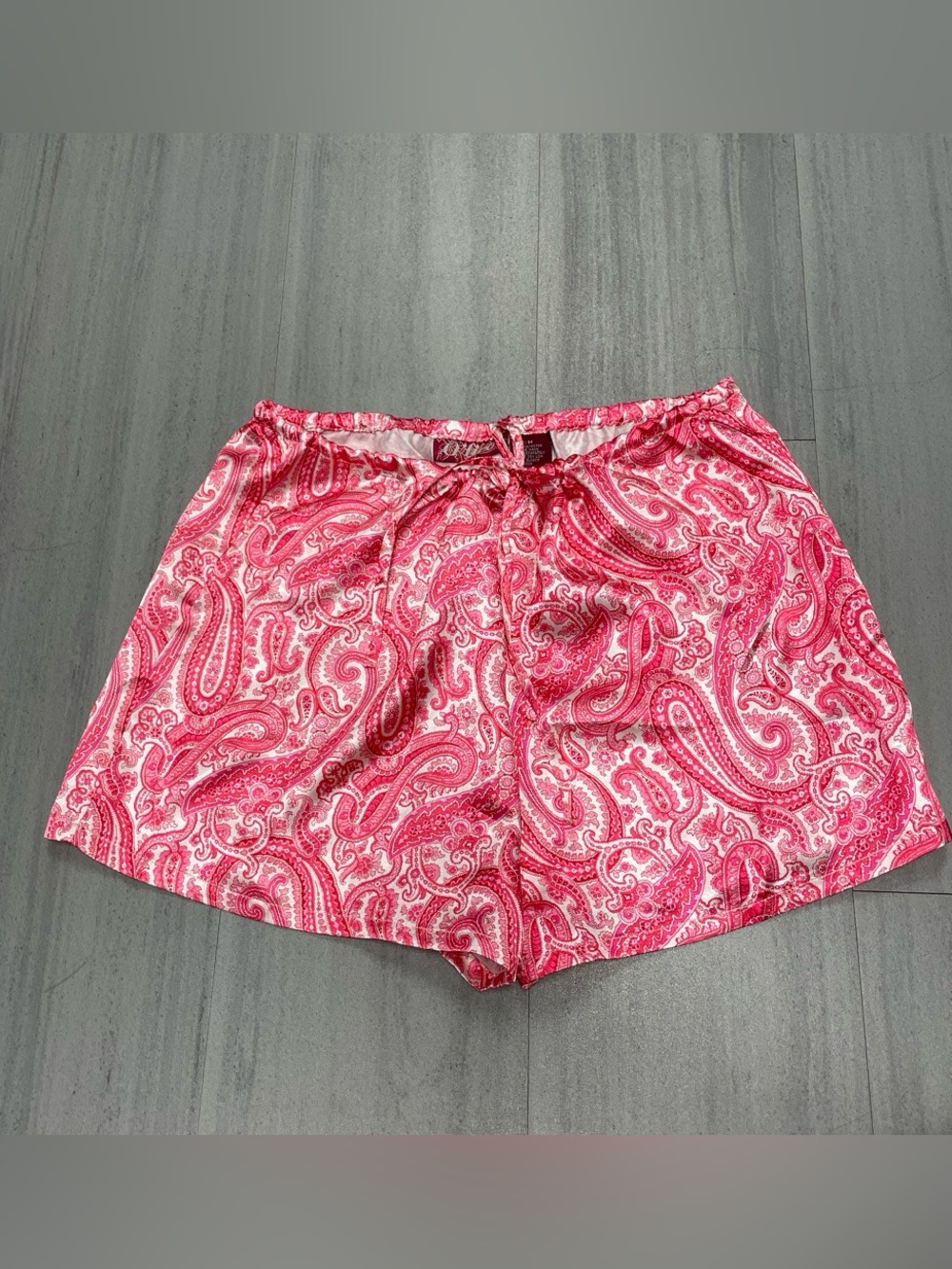 Women's Pink Paisley Lounge Shorts